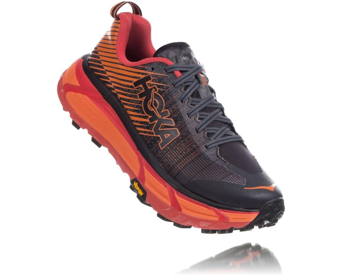 Hoka One One Evo Mafate 2 Női Terepfutó Cipők Fekete / Piros [WKDFQ-8957]